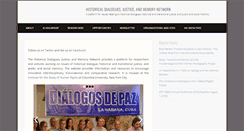 Desktop Screenshot of historicaldialogues.org