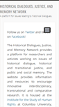 Mobile Screenshot of historicaldialogues.org