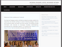 Tablet Screenshot of historicaldialogues.org